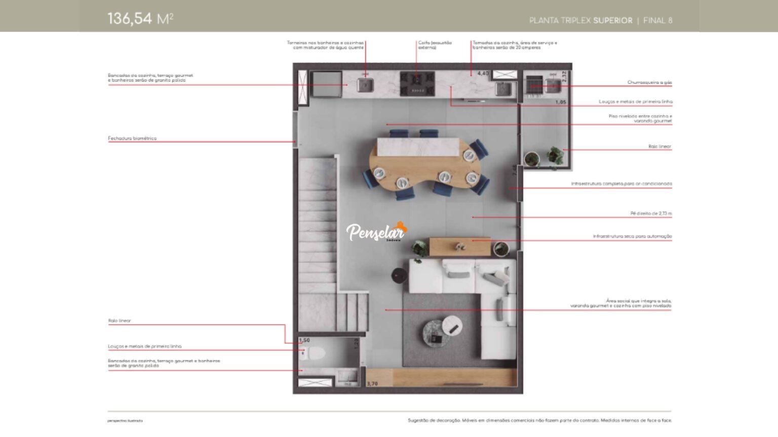 Triplex 3 Dorms Piso 1